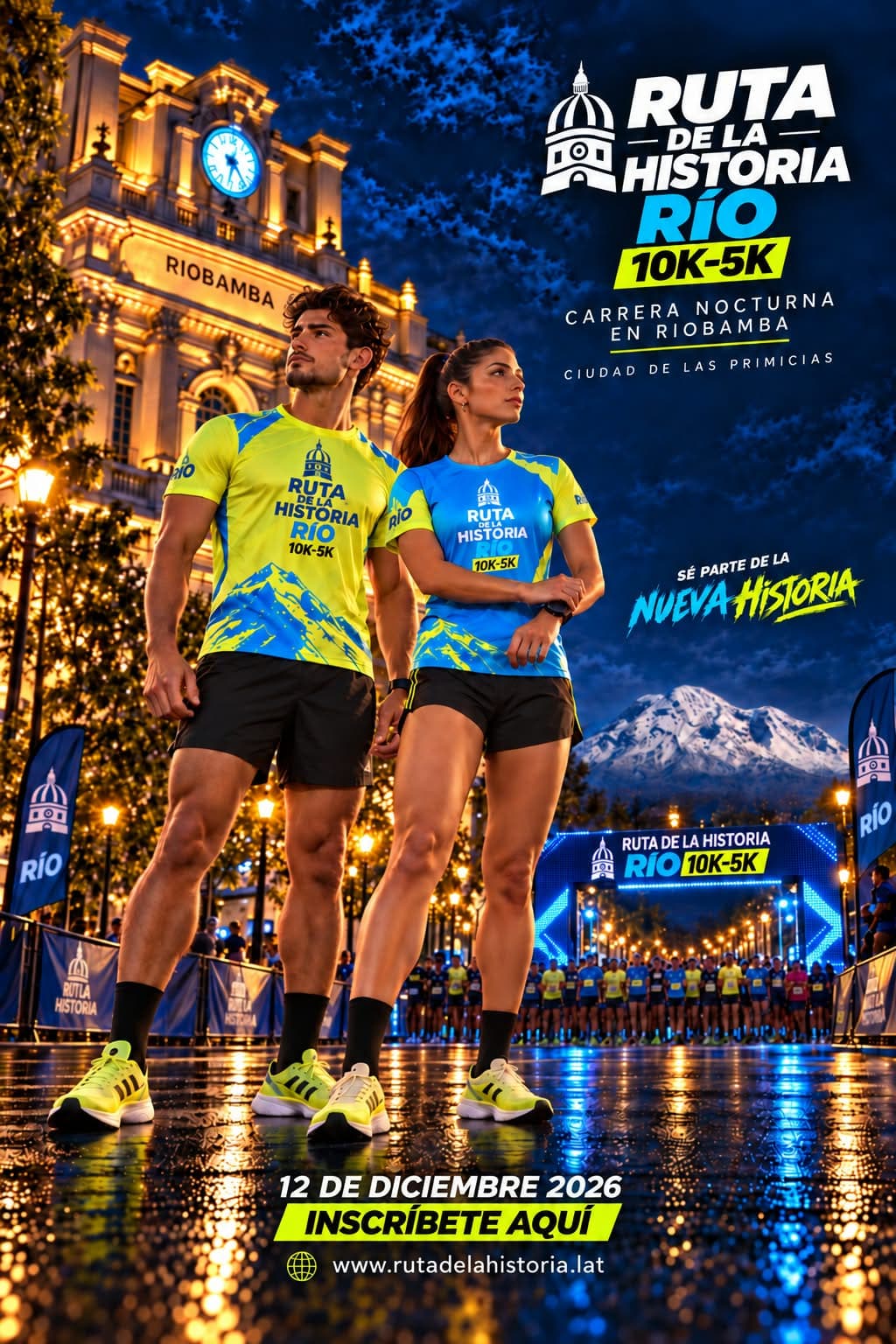 Portada Oficial de la Ruta de la Historia Río 10K-5K